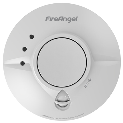 FireAngel SM-F-NEUT 230V Thermoptek Smoke Alarm with 10yr battery back up